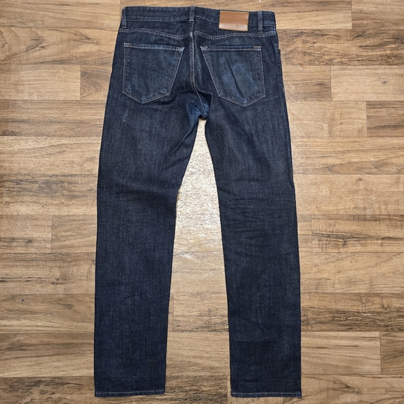 Hugo Boss Mens Jeans Slim Fit 34x30 Dark Wash Black Stretch - Picture 3 of 7